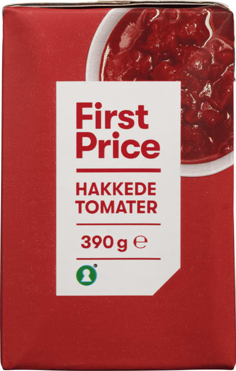 Tomater Hakkede 390g First Price