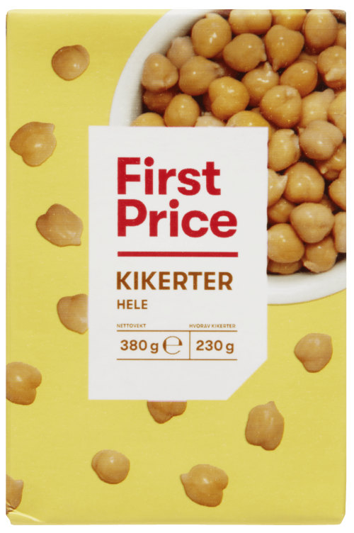 Kikerter 380g First Price