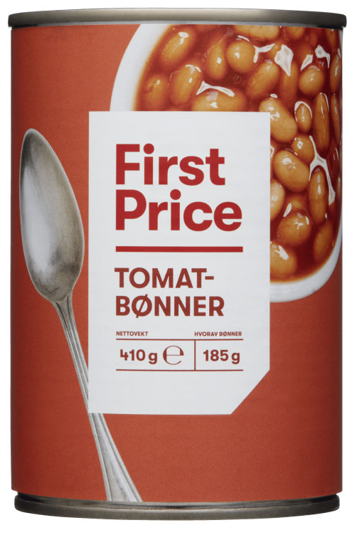 Tomatbønner 410g First Price
