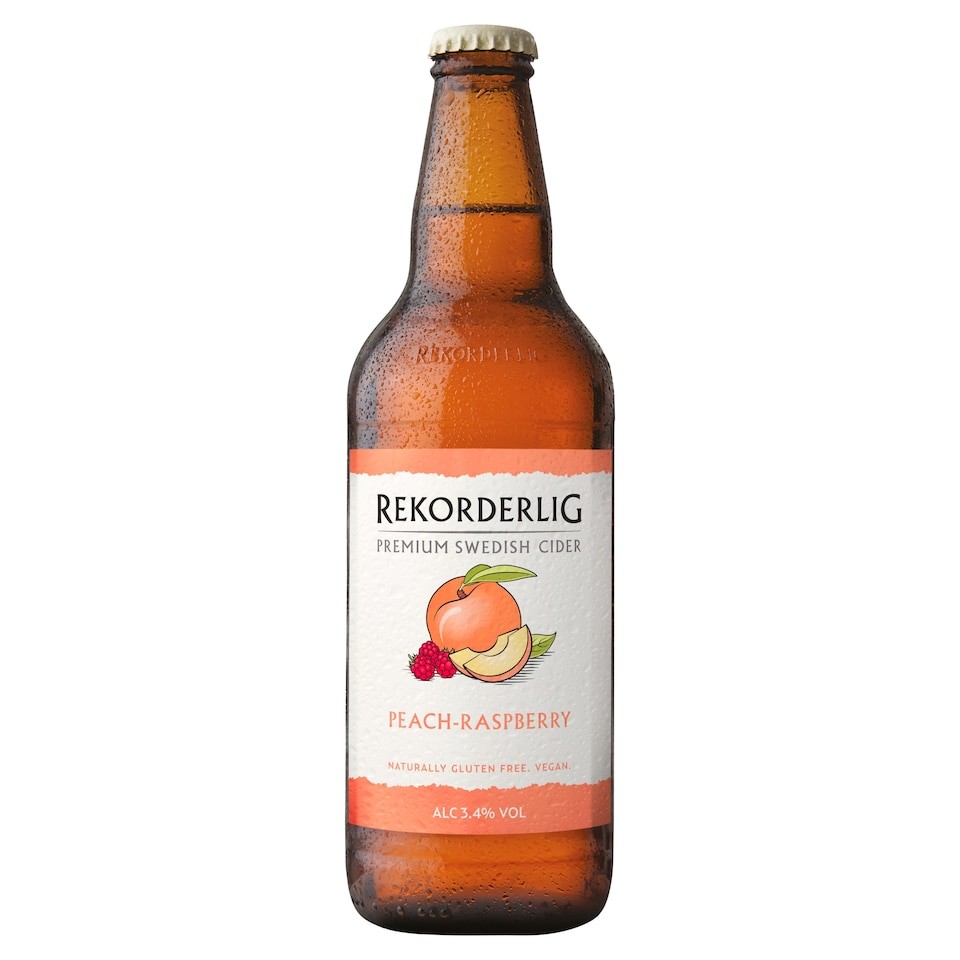 Rekorderlig Premium Swedish Cider - Peach-Raspberry 500ml