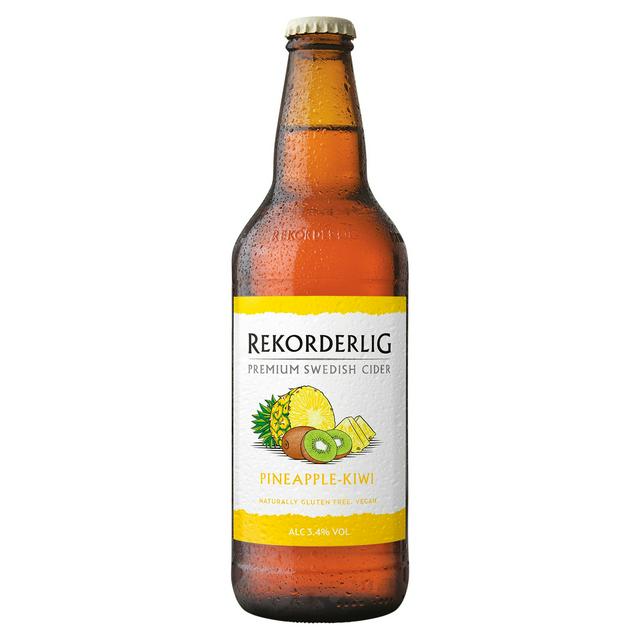 Rekorderlig 500ml Premium Pineapple Kiwi Fruit Cider Bottle