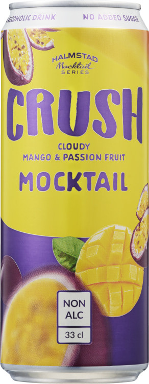 Crush Mocktail Mango Passion 0,33l boks