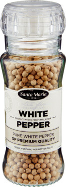 White Pepper Kvern 73g Santa Maria