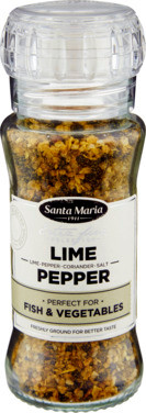 Lime Pepper Kvern 90g Santa Maria