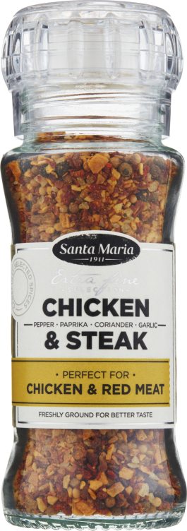 Chicken & Steak m/Kvern 75g St.Maria