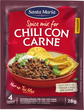 Chili Con Carne Spice Mix 28g Santa Maria