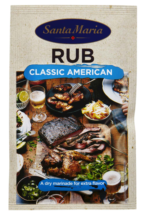 Bbq Rub Classic American 22g St.Maria