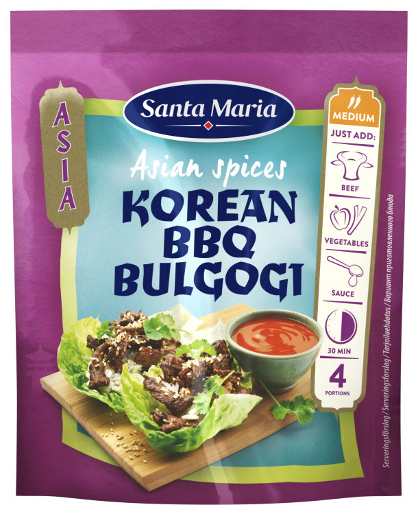 Korean Bbq Bulgogi 35g Asian Spices