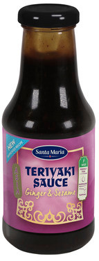 Teriyaki Sauce Sesam Ginger 300g Santa Maria