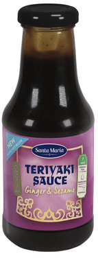 Teriyaki Sauce Sesam Ginger 300g Santa Maria