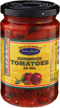 SUNDRIED TOMATOES 280g Santa Maria