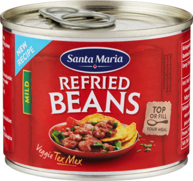 Refried Beans 215g Santa Maria