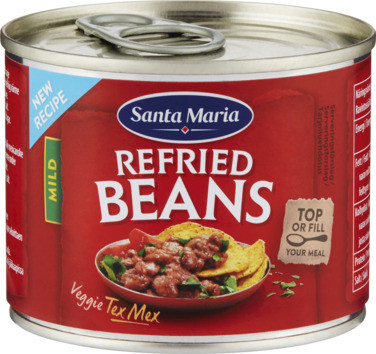 Refried Beans 215g Santa Maria