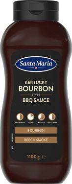 Bourbon Bbq Sauce 1100g Santa Maria