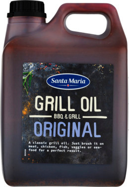 Bbq Grill Oil Original 2500g Santa Maria
