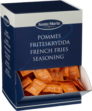 Pommes Frites Krydder i Porsjonsposer 0.70g Santa Maria