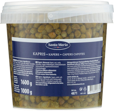 Kapers Capotes 1,6kg Santa Maria