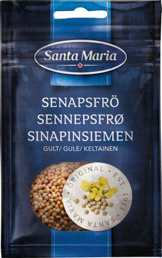 Sennepsfrø Gule 28g Santa Maria