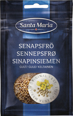 Sennepsfrø Gule 28g Santa Maria