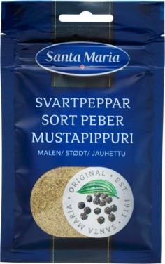 Sort Pepper Malt 20g Santa Maria