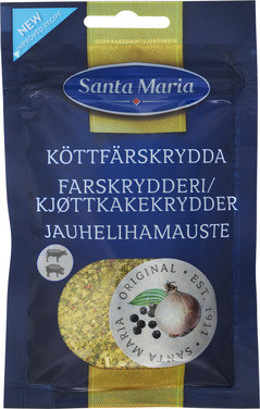 Kjøttkakekrydder 30g Santa Maria