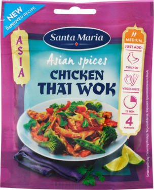 Chicken Thai Wok 30g Santa Maria