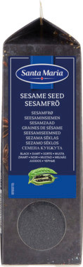 Sesamfrø Sorte 550g Santa Maria