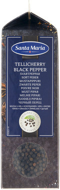 Sort Pepper Tellicherry Hel 450g Santa Maria