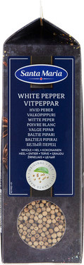 Hvit Pepper Hel 550g Santa Maria