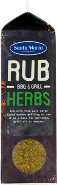 Bbq Rub Herbs 580g Santa Maria