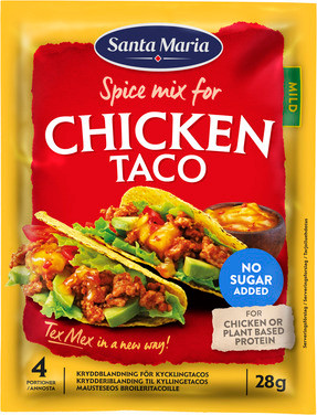 Chicken Taco Spice Mix 28g Santa Maria