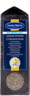Sitronpepper No Added Salt 530g Santa Maria