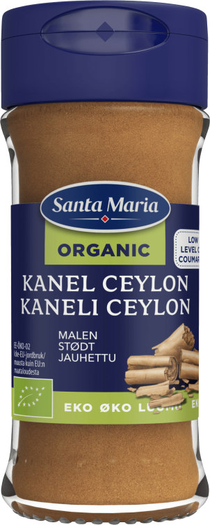 Kanel Ceylon Økologisk 33g Santa Maria