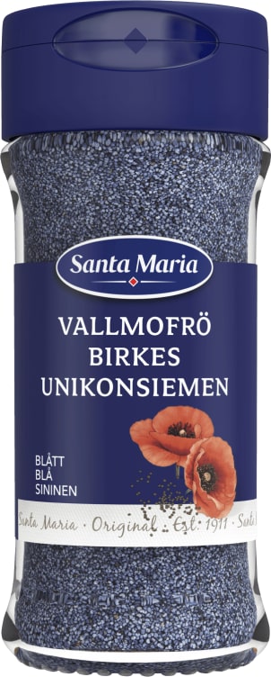 Blå Valmuefrø 43g Santa-Maria