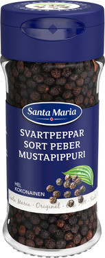 Sort Pepper, Hel 35g Santa Maria