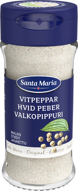 Hvit Pepper Malt 35g Santa Maria