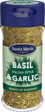 Basil & Garlic 41g Santa Maria