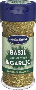 Basil & Garlic 41g Santa Maria