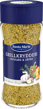 Grillkrydder Hvitløk & Urter 87g Santa Maria