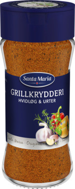 Grillkrydder Hvitløk & Urter 87g Santa Maria