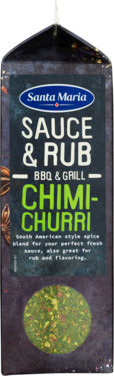 Bbq Sauce & Rub Mix Chimichurri 350g Santa Maria
