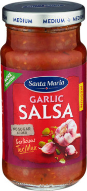 Garlic Salsa 230g Santa Maria
