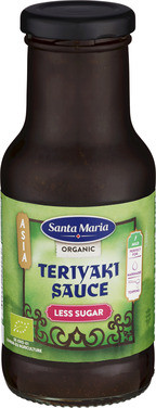 Organic Teriyaki Less Sugar 250ml Santa Maria