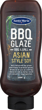 Bbq Glaze Asian Style Soy 1000g Santa Maria