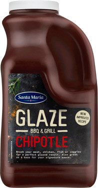 Bbq Glaze Chipotle 2500g Santa Maria
