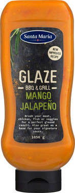 Bbq Glaze Mango Jalapeño 1050g Santa Maria