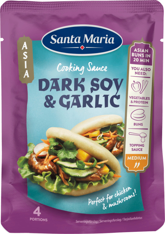 Cooking Sauce Dark Soua&Garlic 100g St.Maria