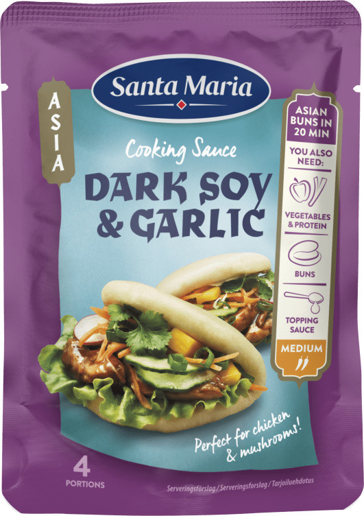 Cooking Sauce Dark Soua&Garlic 100g St.Maria