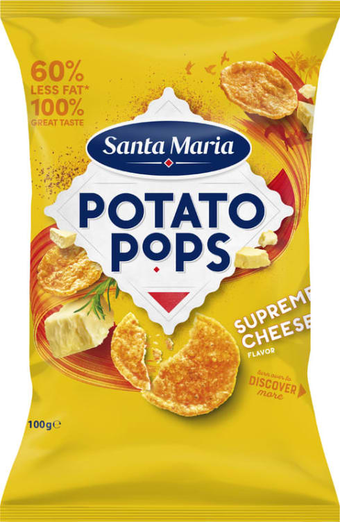 Potato Pops Supreme Cheese 100g St. Maria