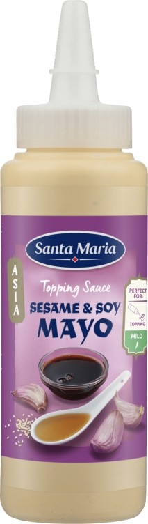 Sesame & Soy Mayo Topping Sauce 250ml Santa Maria